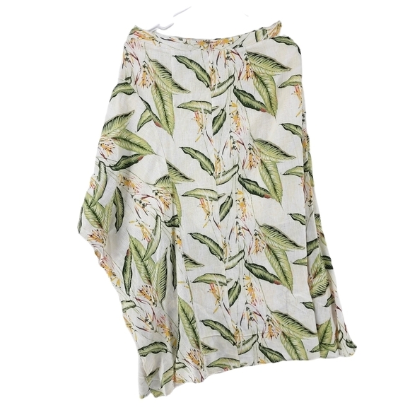 BCBGMAXAZRIA Women's Tropical-print Asymmetrical Midi Skirt - various sizes - Picture 7 of 9